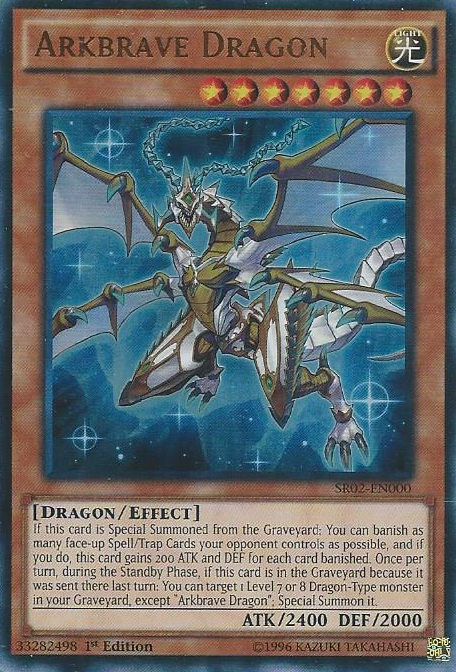 Arkbrave Dragon [SR02-EN000] Ultra Rare | Deep Dive Games St. Marys