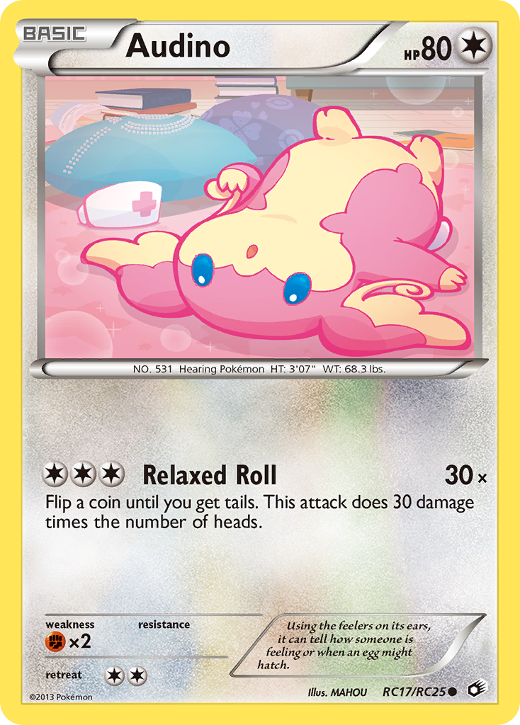 Audino (RC17/RC25) [Black & White: Legendary Treasures] | Deep Dive Games St. Marys