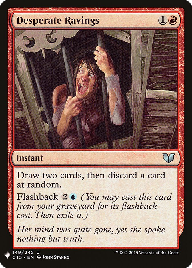 Desperate Ravings [Mystery Booster] | Deep Dive Games St. Marys