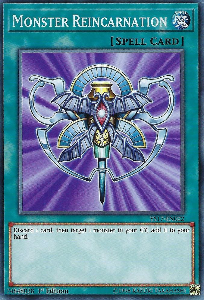 Monster Reincarnation [YS17-EN022] Common | Deep Dive Games St. Marys