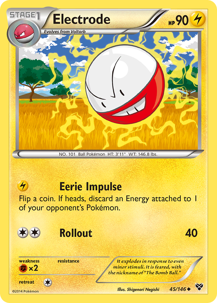 Electrode (45/146) [XY: Base Set] | Deep Dive Games St. Marys