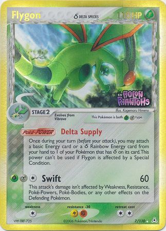 Flygon (7/110) (Delta Species) (Stamped) [EX: Holon Phantoms] | Deep Dive Games St. Marys