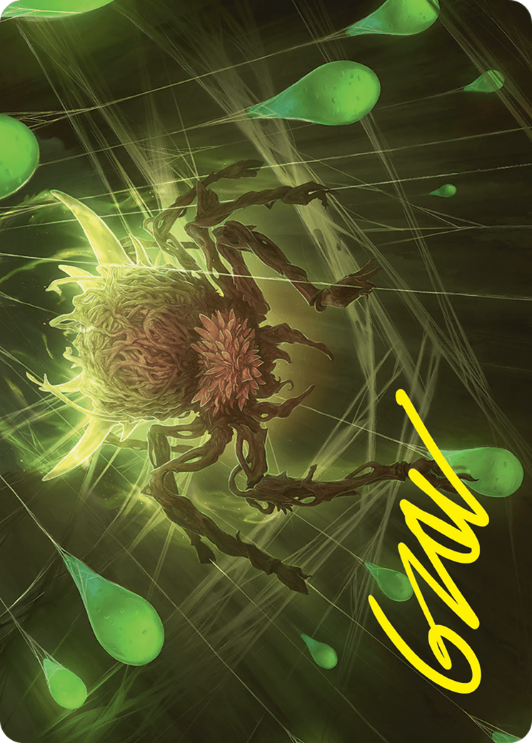 Spinner of Souls Art Card (13/54) (Gold-Stamped Signature) [Foundations Art Series] | Deep Dive Games St. Marys