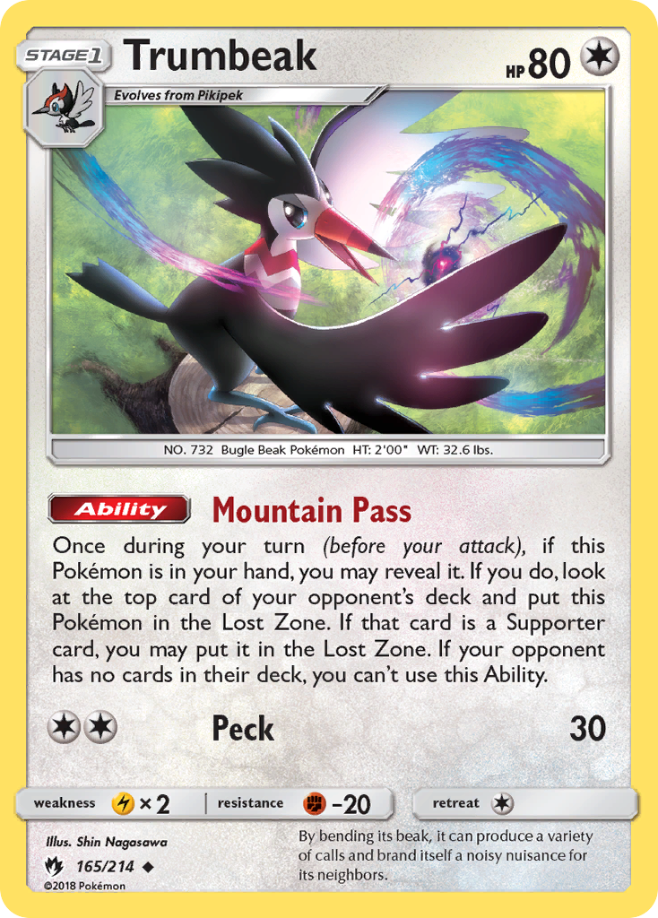 Trumbeak (165/214) [Sun & Moon: Lost Thunder] | Deep Dive Games St. Marys