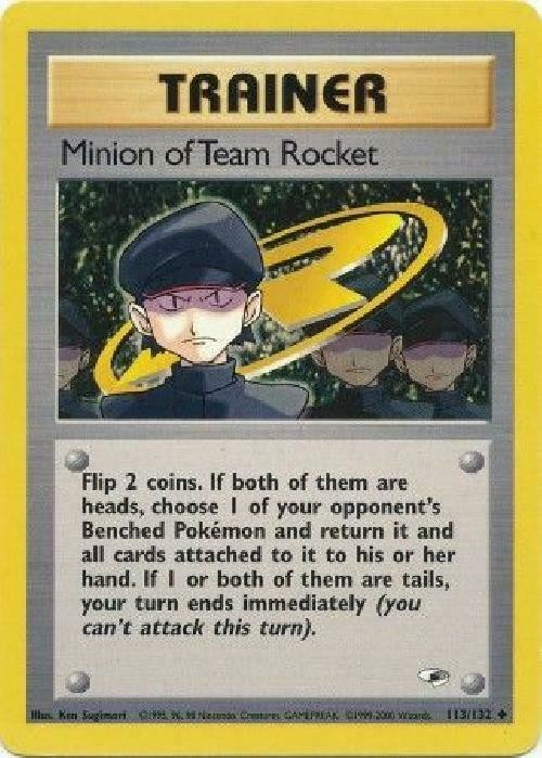 Minion of Team Rocket (113/132) [Gym Heroes Unlimited] | Deep Dive Games St. Marys