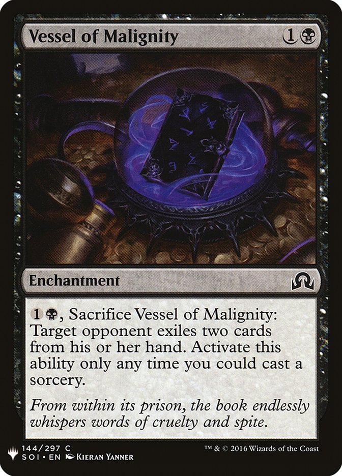 Vessel of Malignity [Mystery Booster] | Deep Dive Games St. Marys