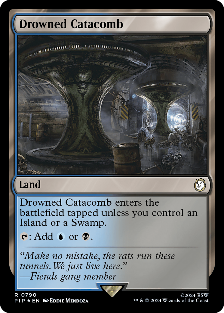 Drowned Catacomb (Surge Foil) [Fallout] | Deep Dive Games St. Marys