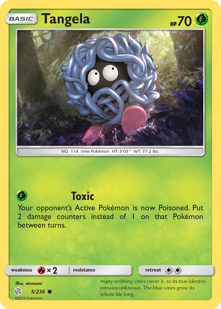 Tangela (5/236) [Sun & Moon: Cosmic Eclipse] | Deep Dive Games St. Marys