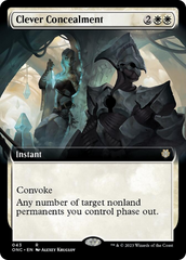 Clever Concealment (Extended Art) [Phyrexia: All Will Be One Commander] | Deep Dive Games St. Marys