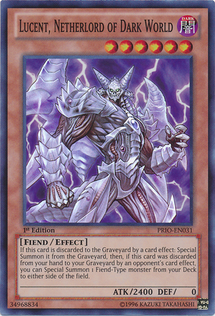 Lucent, Netherlord of Dark World [PRIO-EN031] Super Rare | Deep Dive Games St. Marys