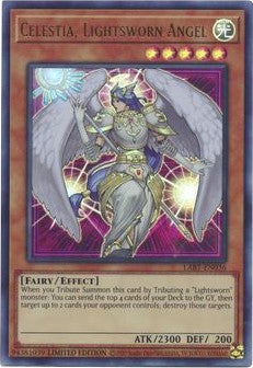 Celestia, Lightsworn Angel [LART-EN036] Ultra Rare | Deep Dive Games St. Marys