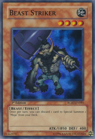 Beast Striker [RGBT-EN085] Super Rare | Deep Dive Games St. Marys