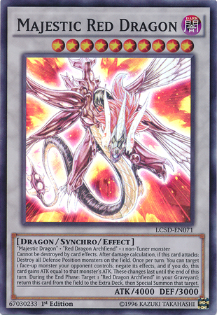 Majestic Red Dragon [LC5D-EN071] Super Rare | Deep Dive Games St. Marys