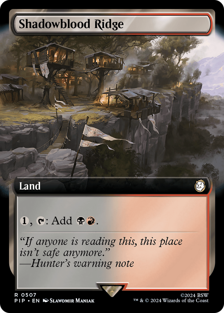 Shadowblood Ridge (Extended Art) [Fallout] | Deep Dive Games St. Marys