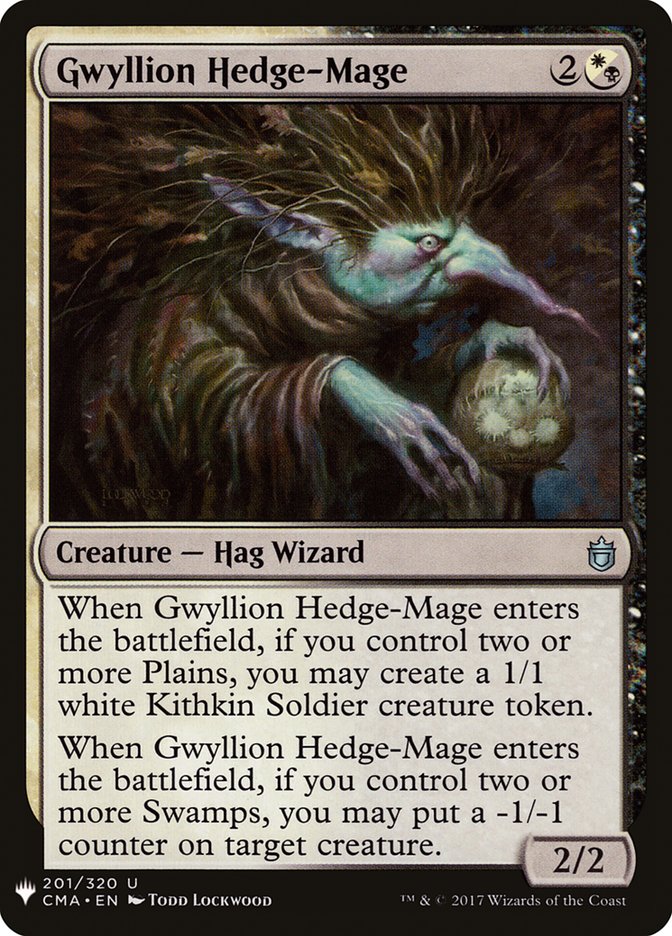 Gwyllion Hedge-Mage [Mystery Booster] | Deep Dive Games St. Marys