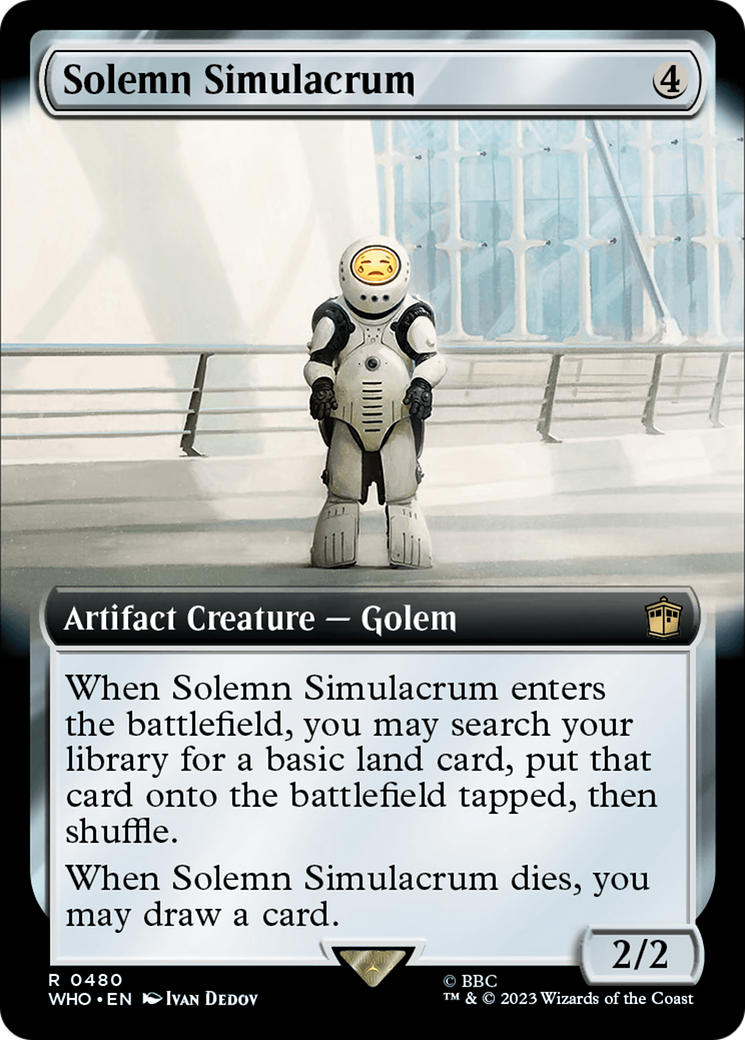 Solemn Simulacrum (Extended Art) [Doctor Who] | Deep Dive Games St. Marys