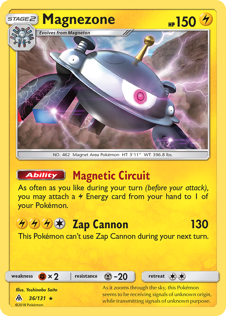 Magnezone (36/131) [Sun & Moon: Forbidden Light] | Deep Dive Games St. Marys