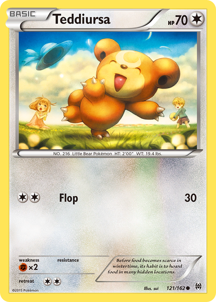 Teddiursa (121/162) [XY: BREAKthrough] | Deep Dive Games St. Marys