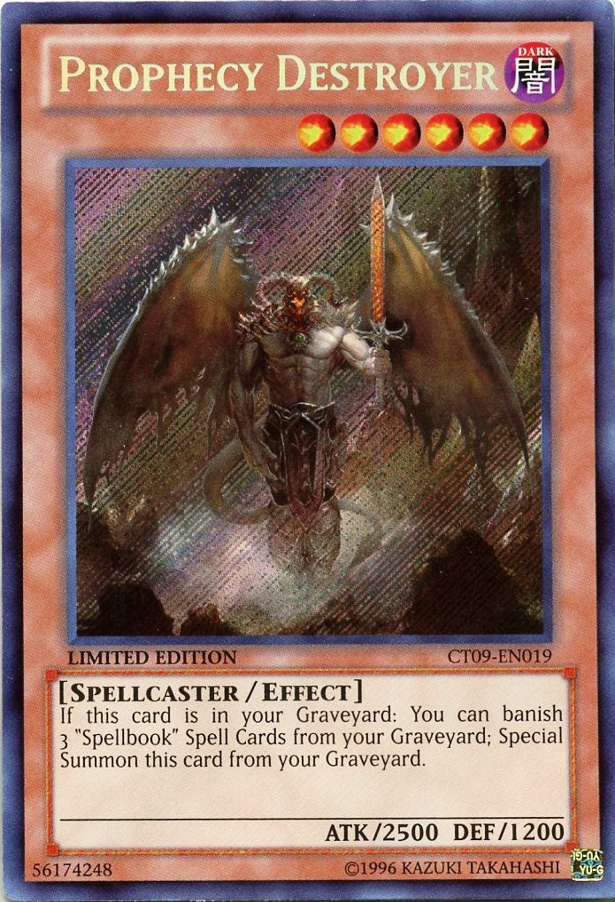 Prophecy Destroyer [CT09-EN019] Secret Rare | Deep Dive Games St. Marys