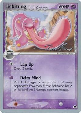 Lickitung (19/101) (Delta Species) (Legendary Ascent - Tom Roos) [World Championships 2007] | Deep Dive Games St. Marys