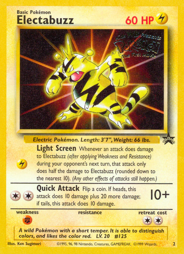 Electabuzz (2) [Wizards of the Coast: Black Star Promos] | Deep Dive Games St. Marys