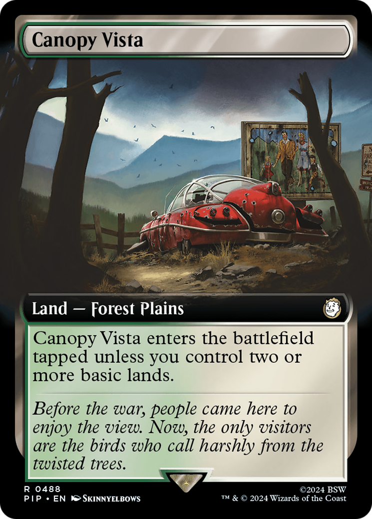 Canopy Vista (Extended Art) [Fallout] | Deep Dive Games St. Marys