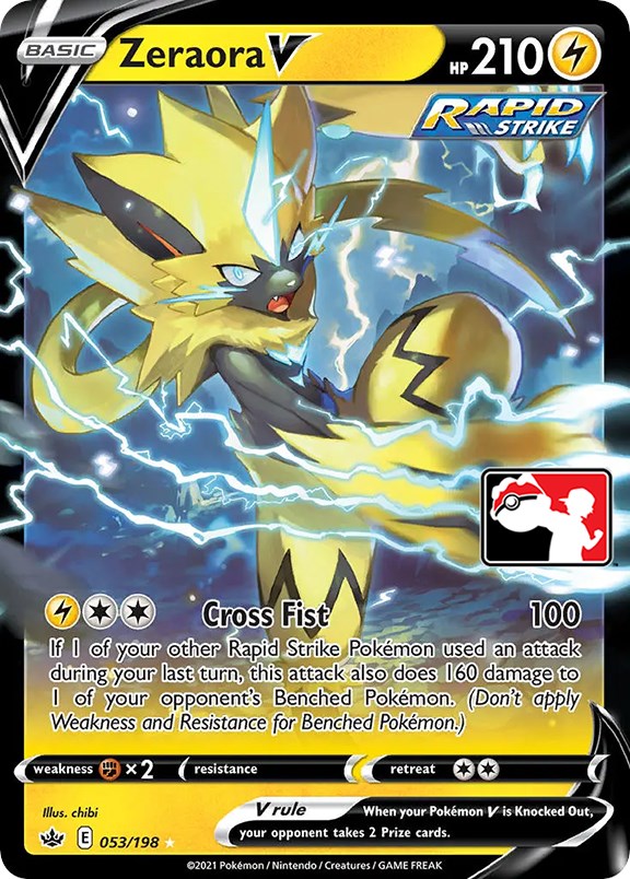 Zeraora V (053/198) [Prize Pack Series One] | Deep Dive Games St. Marys