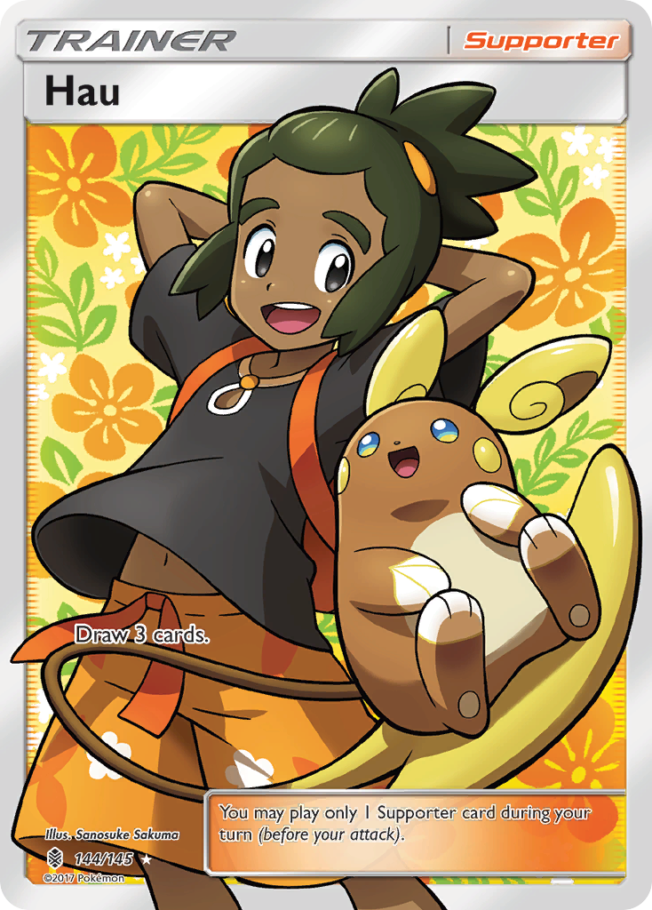 Hau (144/145) [Sun & Moon: Guardians Rising] | Deep Dive Games St. Marys