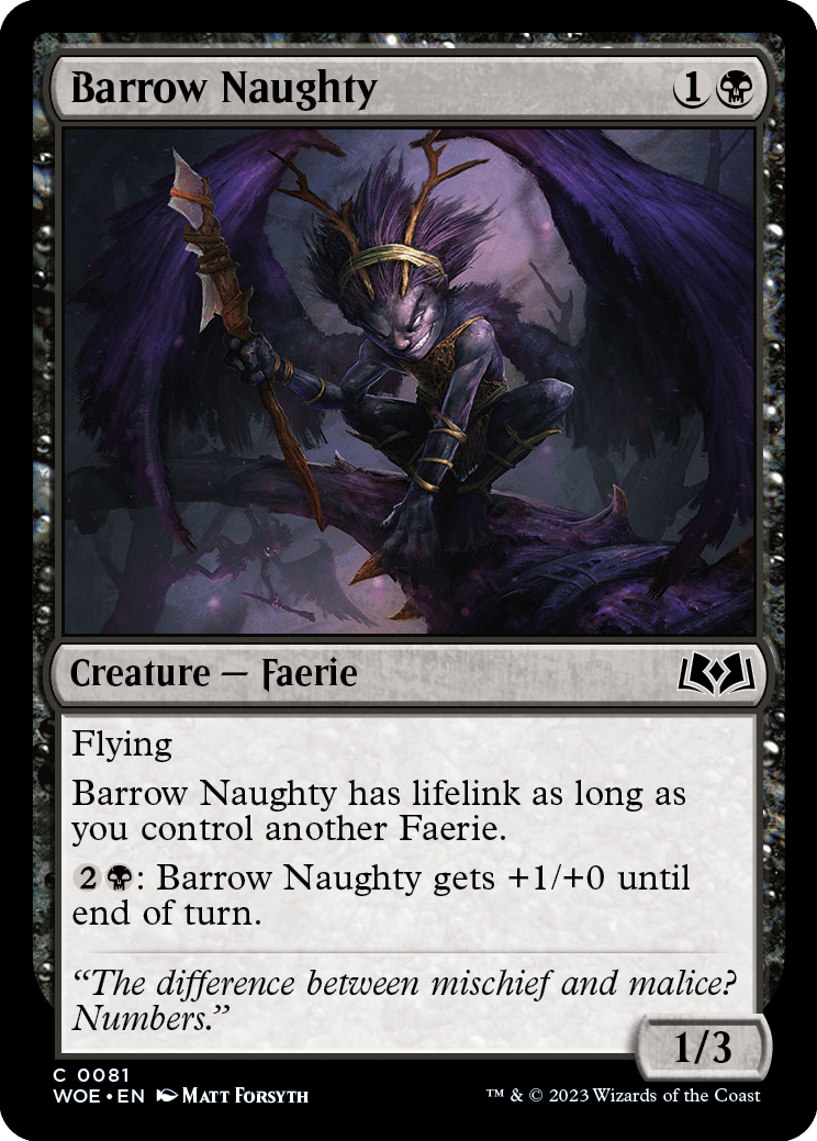 Barrow Naughty [Wilds of Eldraine] | Deep Dive Games St. Marys