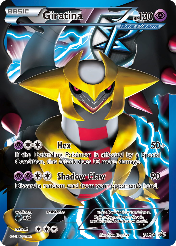 Giratina (BW74) [Black & White: Black Star Promos] | Deep Dive Games St. Marys