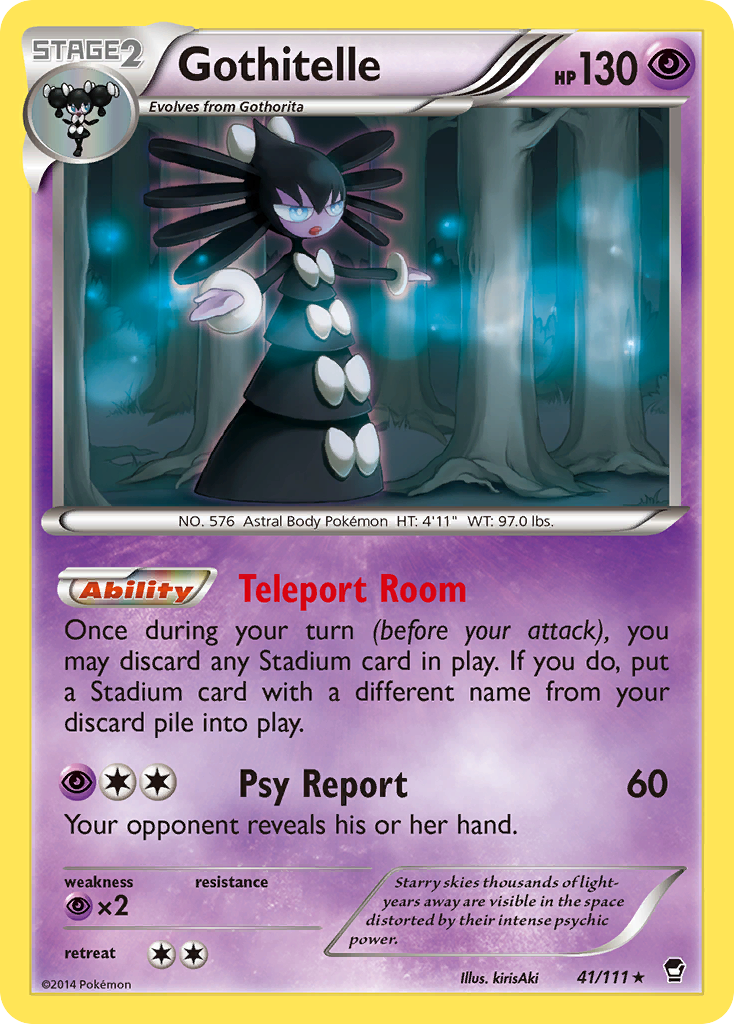 Gothitelle (41/111) [XY: Furious Fists] | Deep Dive Games St. Marys