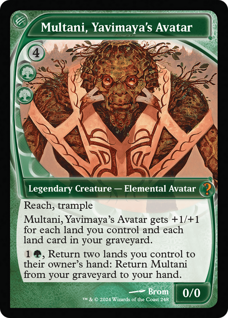 Multani, Yavimaya's Avatar (Future Sight) [Mystery Booster 2] | Deep Dive Games St. Marys