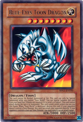 Blue-Eyes Toon Dragon [RP01-EN050] Rare | Deep Dive Games St. Marys