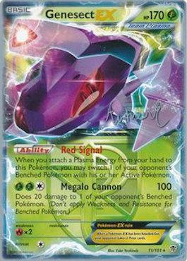 Genesect EX (11/101) (Emerald King - Andrew Estrada) [World Championships 2014] | Deep Dive Games St. Marys