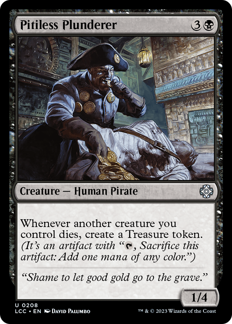 Pitiless Plunderer [The Lost Caverns of Ixalan Commander] | Deep Dive Games St. Marys