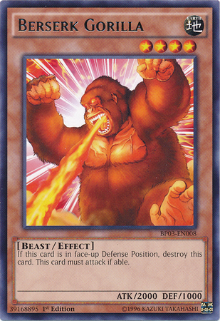 Berserk Gorilla [BP03-EN008] Rare | Deep Dive Games St. Marys