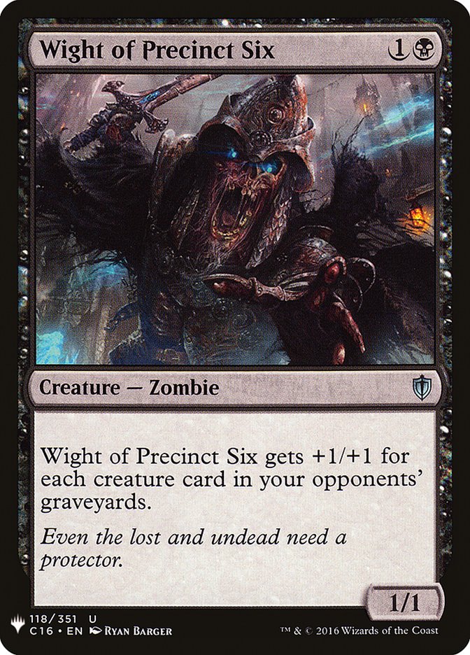 Wight of Precinct Six [Mystery Booster] | Deep Dive Games St. Marys