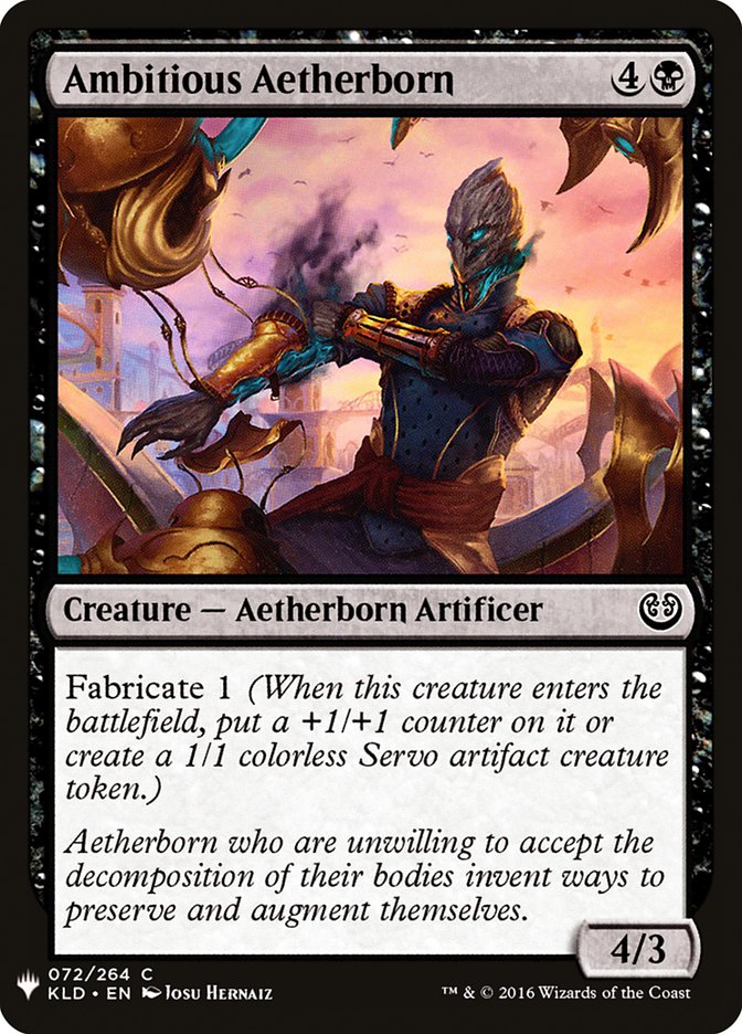 Ambitious Aetherborn [Mystery Booster] | Deep Dive Games St. Marys