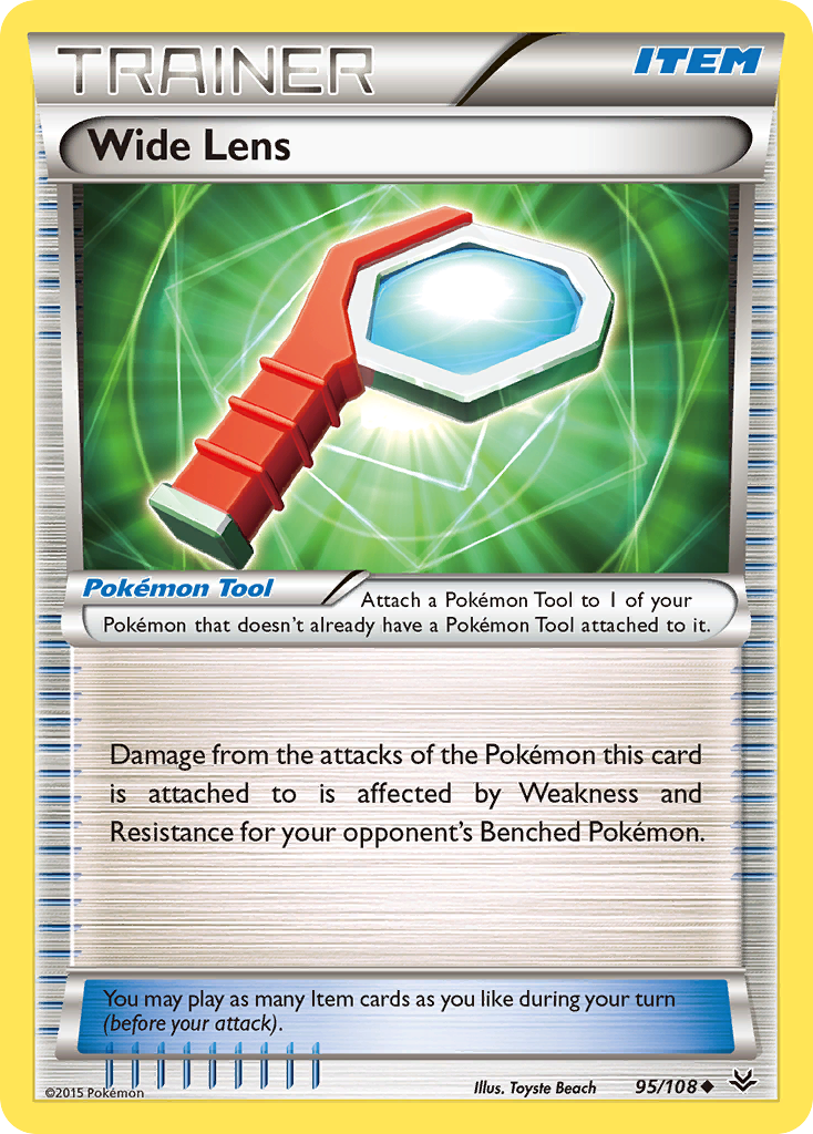 Wide Lens (95/108) [XY: Roaring Skies] | Deep Dive Games St. Marys