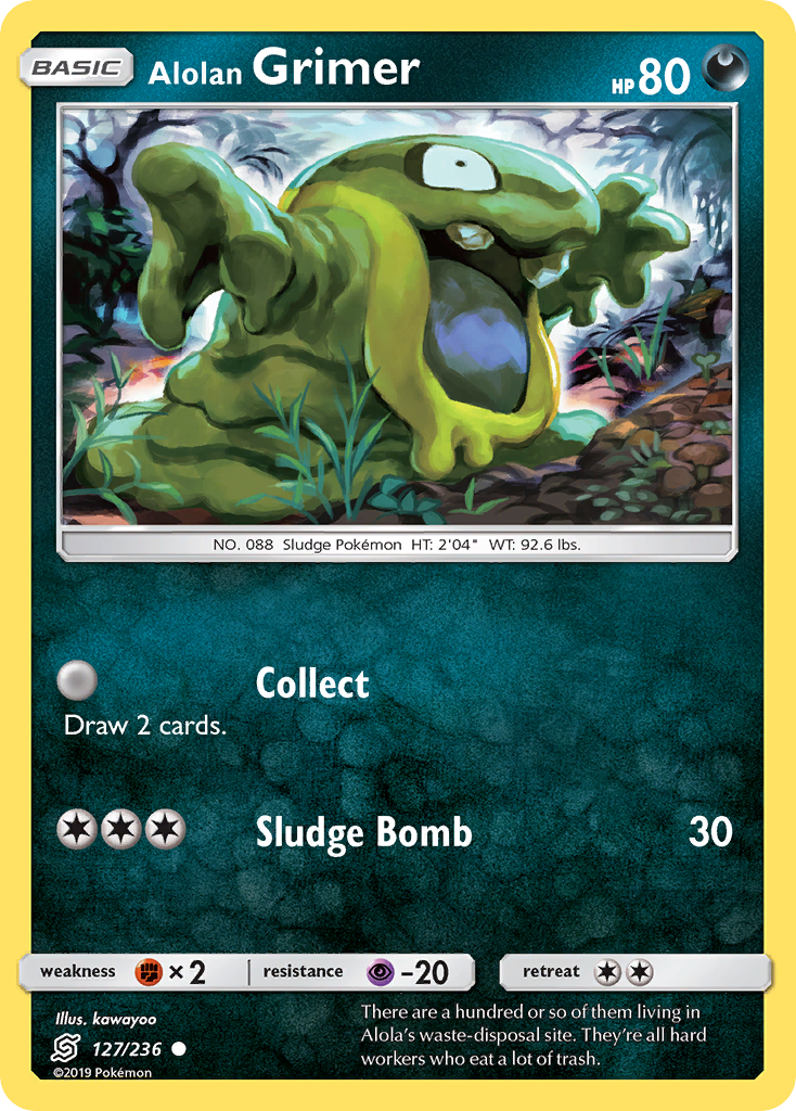 Alolan Grimer (127/236) [Sun & Moon: Unified Minds] | Deep Dive Games St. Marys