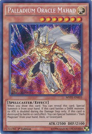 Palladium Oracle Mahad [MVP1-ENS53] Secret Rare | Deep Dive Games St. Marys