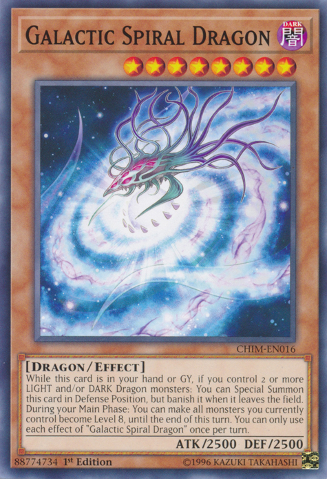 Galactic Spiral Dragon [CHIM-EN016] Common | Deep Dive Games St. Marys