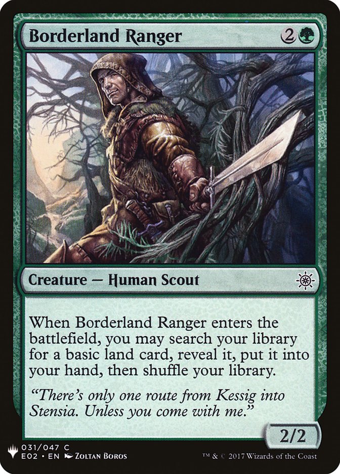 Borderland Ranger [Mystery Booster] | Deep Dive Games St. Marys