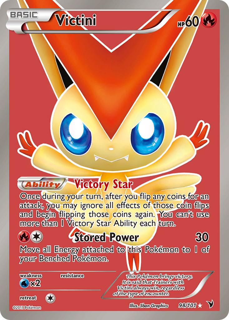 Victini (98/101) [Black & White: Noble Victories] | Deep Dive Games St. Marys