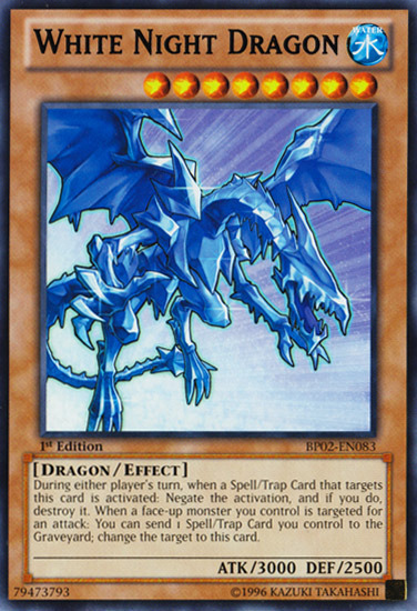 White Night Dragon [BP02-EN083] Mosaic Rare | Deep Dive Games St. Marys