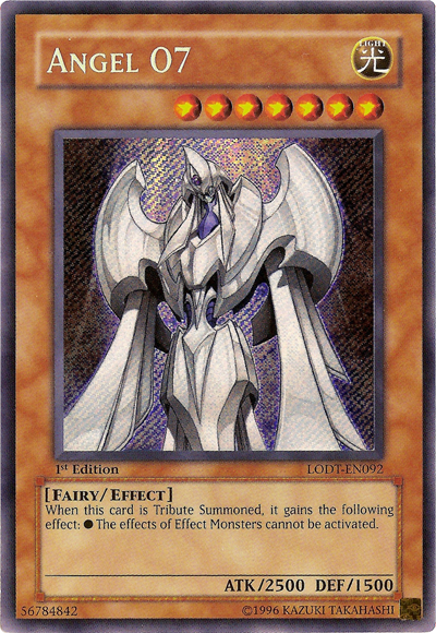 Angel O7 [LODT-EN092] Secret Rare | Deep Dive Games St. Marys