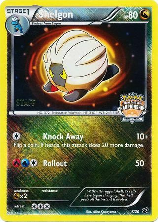 Shelgon (7/20) (Regional Championship Promo Staff) [Black & White: Dragon Vault] | Deep Dive Games St. Marys