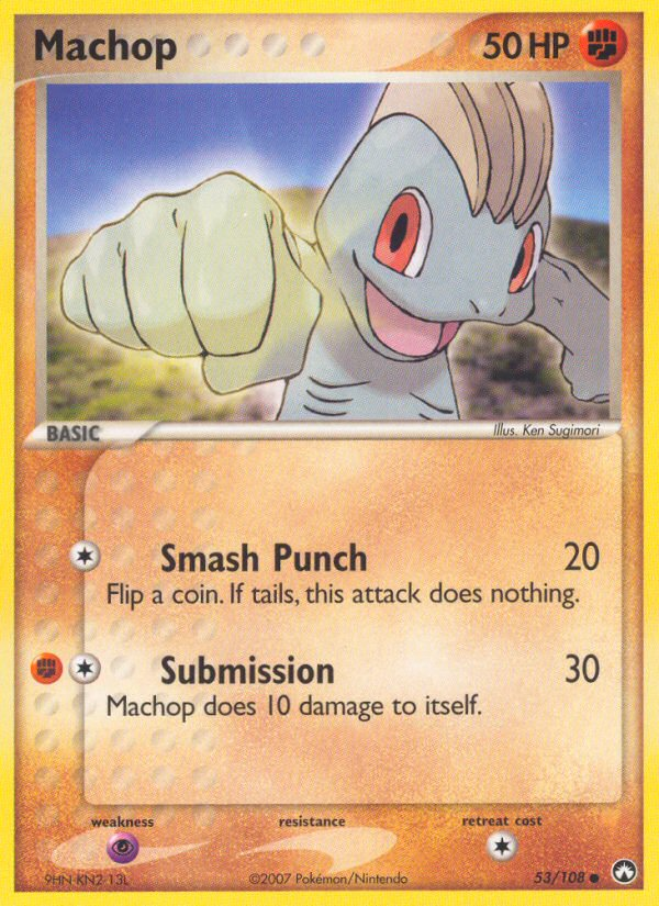 Machop (53/108) [EX: Power Keepers] | Deep Dive Games St. Marys