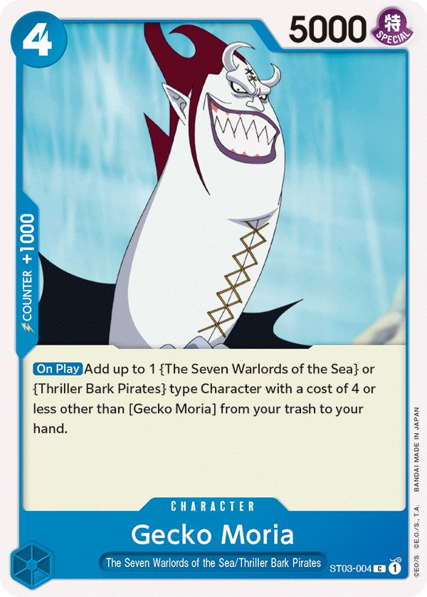 Gecko Moria [Starter Deck: The Seven Warlords of The Sea] | Deep Dive Games St. Marys