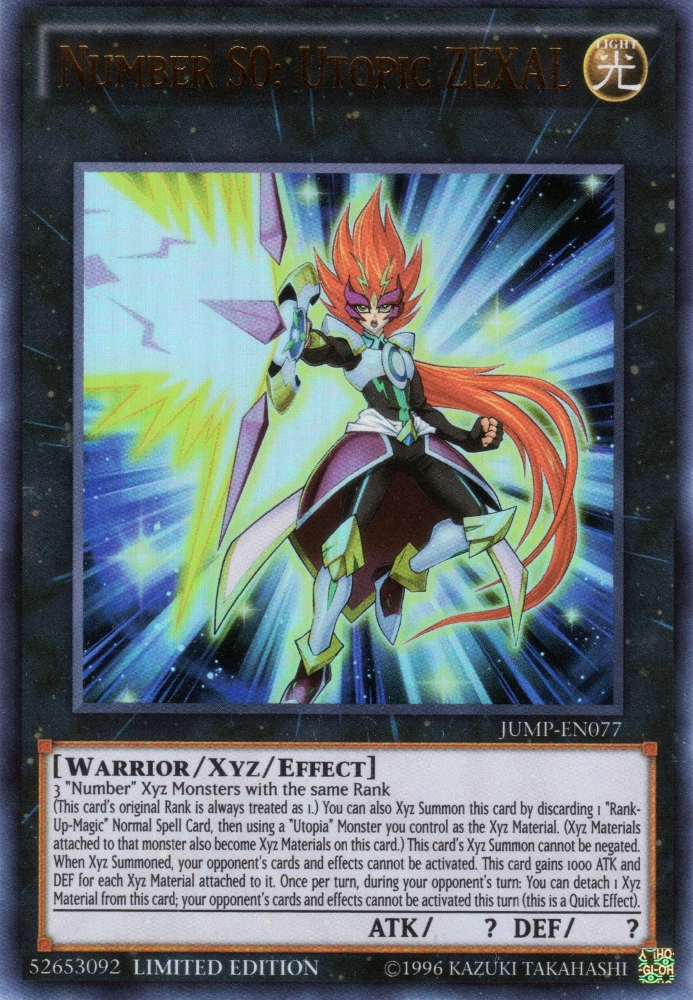 Number S0: Utopic ZEXAL [JUMP-EN077] Ultra Rare | Deep Dive Games St. Marys